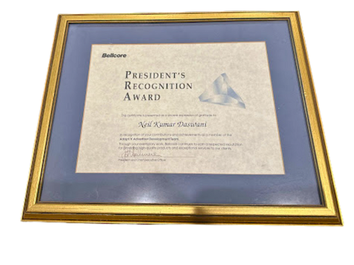 Bellcore Award